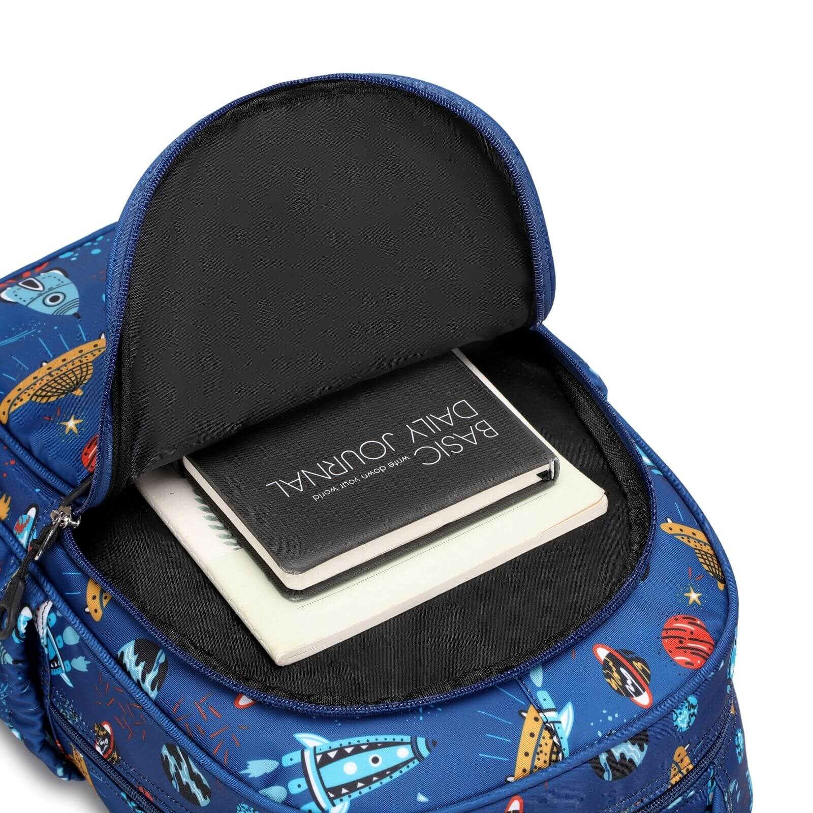 School Bag for Boys & Kids Backpack | Spaceship - Image 5