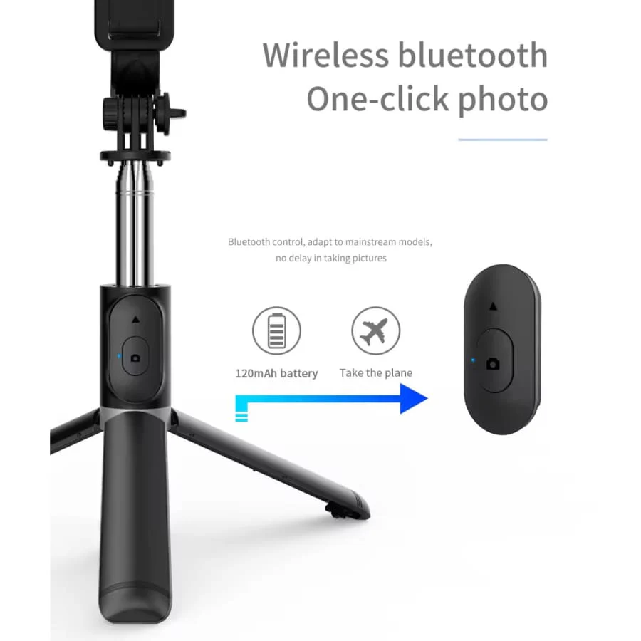 Selfie Stick & Tripod Stand (Q02) - Image 4