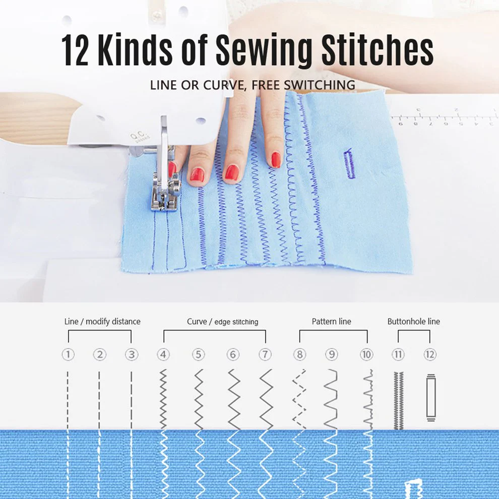 Sewing Machine Multi-function Sewing Machine Dual - Image 4