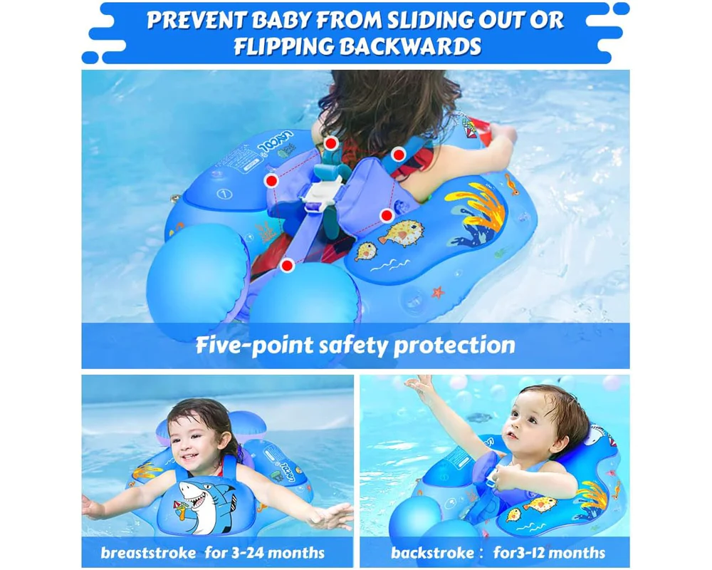 Inflatable Swimming float Ring Swim Pool Water Toys - Image 5