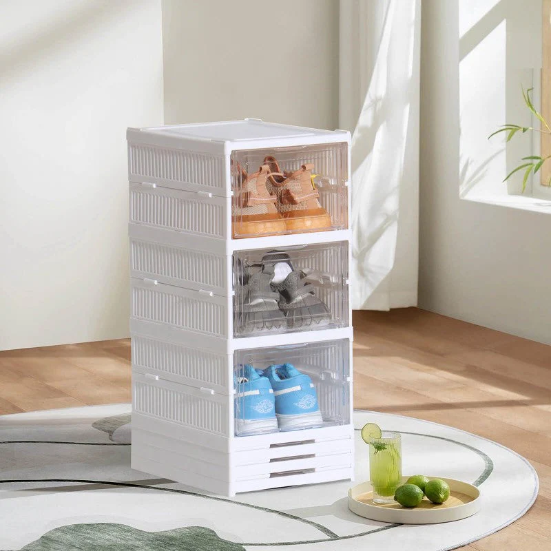 Shoes Box Rack Shoe Organizer Stackable Storage Drawer - Image 3