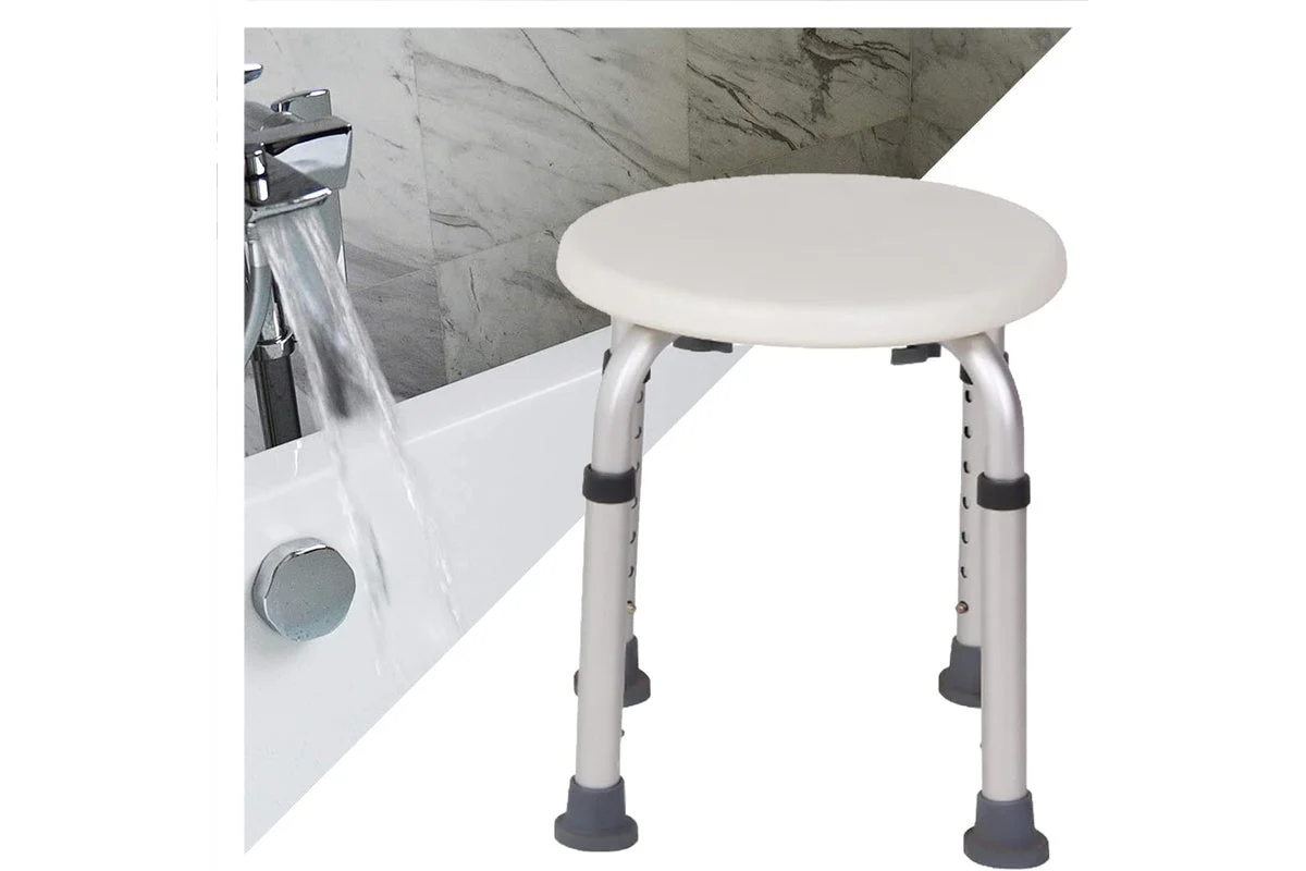Shower Stool Height Adjustable - Image 7