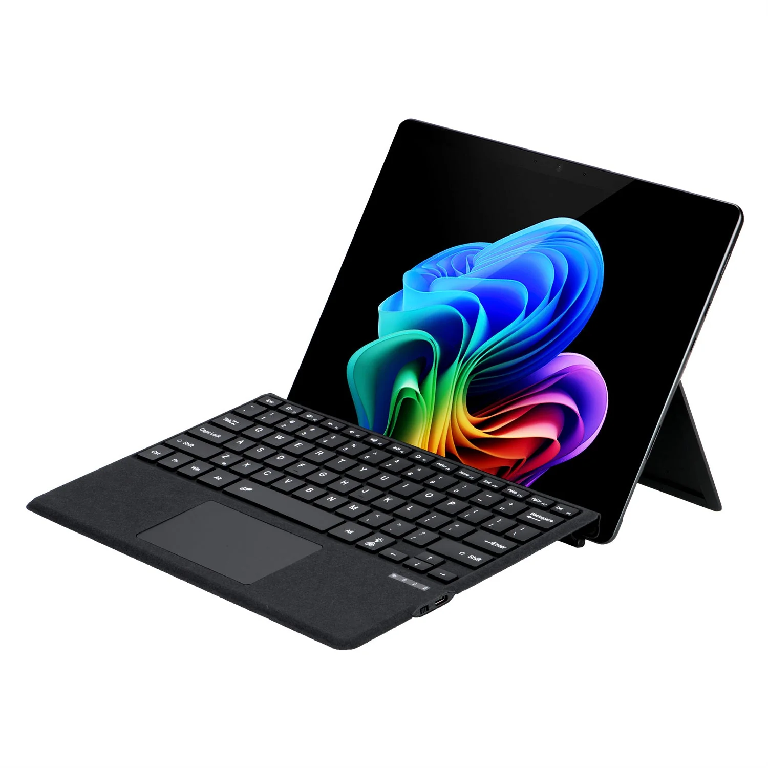 Slim Surface Pro 8 / 9 / 10 / X / 11 Bluetooth Keyboard With Trackpad Rechargeable - Image 4