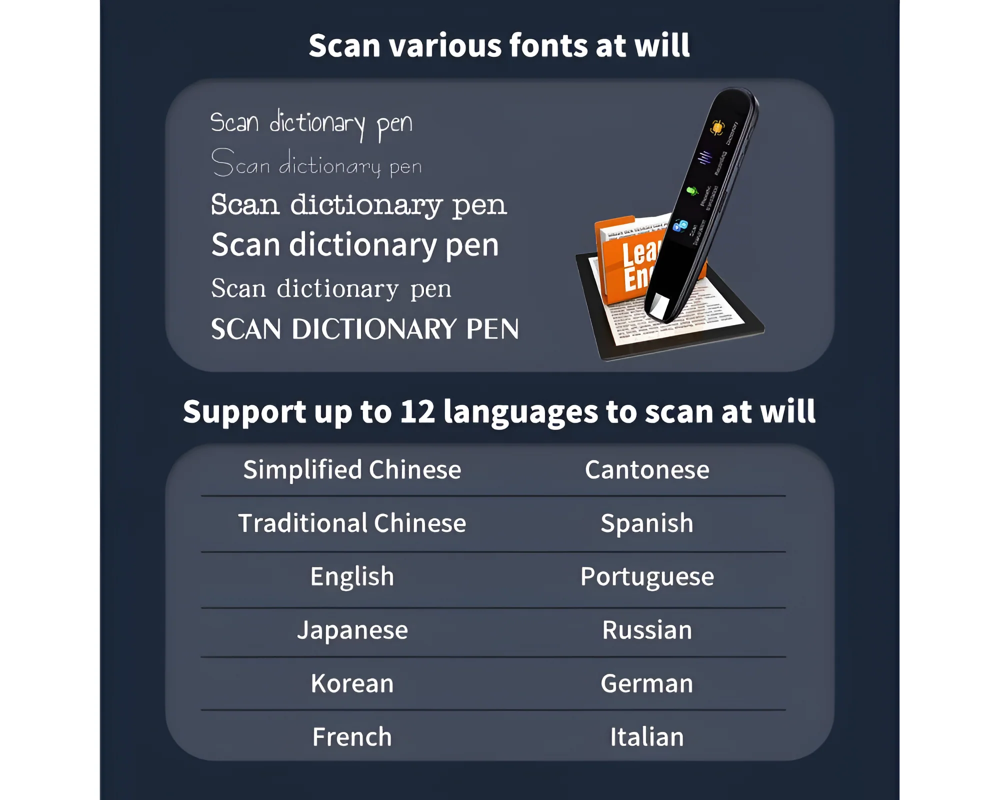 Smart WiFi Language Translator Pen - Image 8