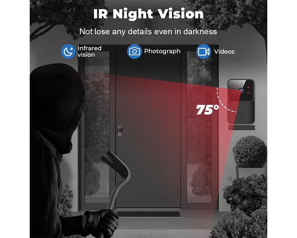 Smart Visual Wireless Doorbell Camera - Image 8