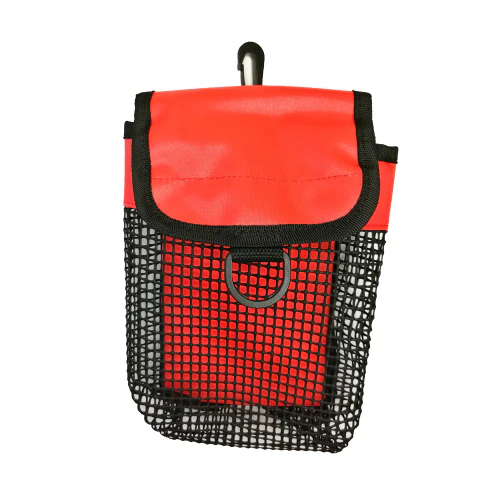 SMB Surface Marker Buoy Pouch Diving Reel Mesh Storage Holder Bag - Image 2