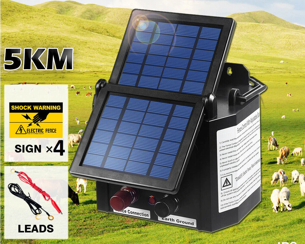 Solar Electric Fence Energizer 10kM - Image 8