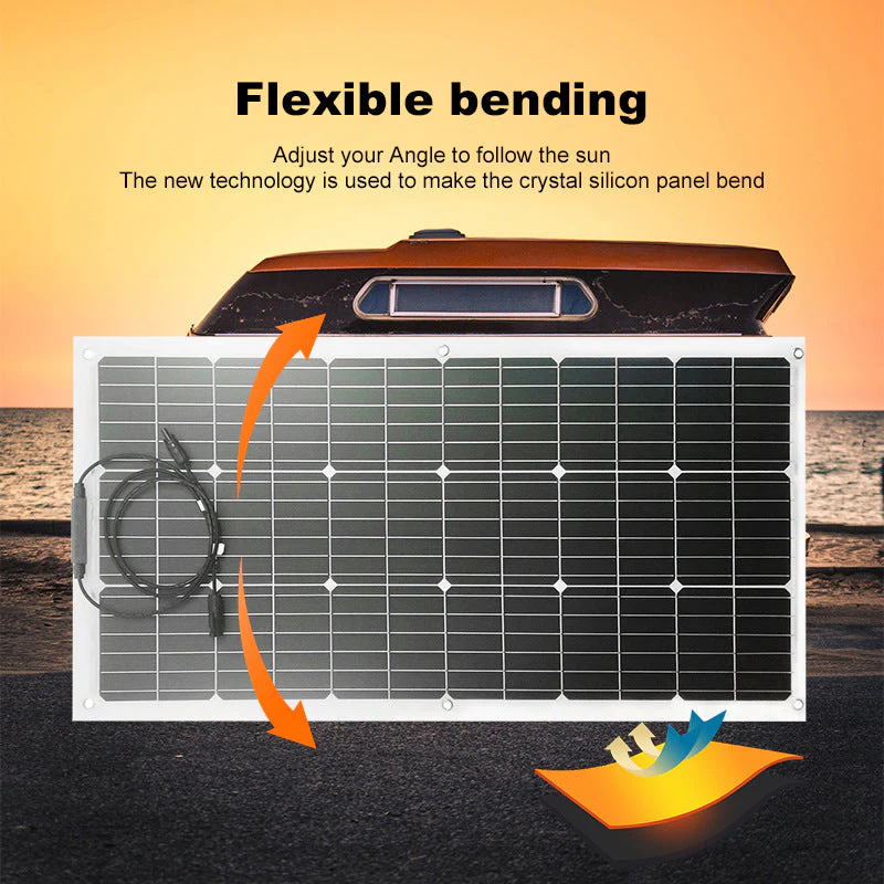 Solar Panel Flexible 100W - Image 9