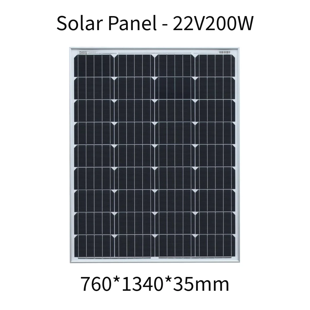 Solar panel Monocrystalline 200W - Image 10