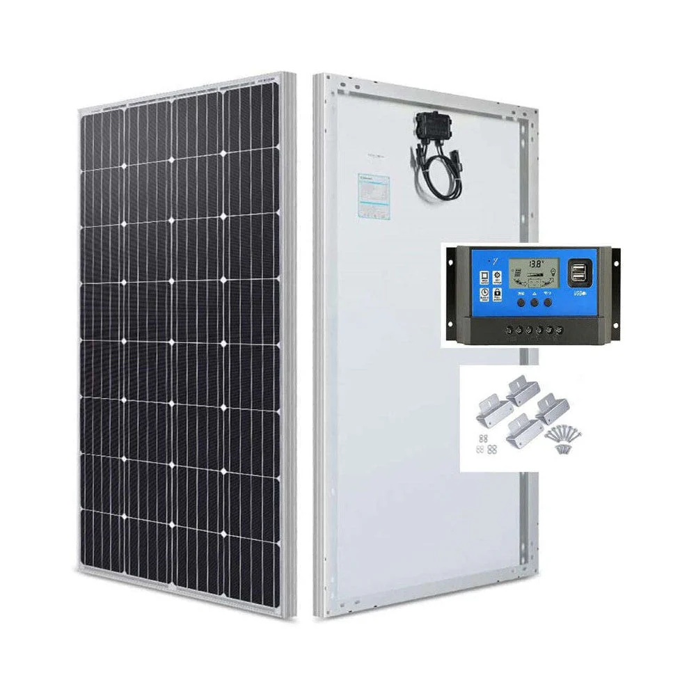 Solar Panel with controller and mount 60W Monocrystalline