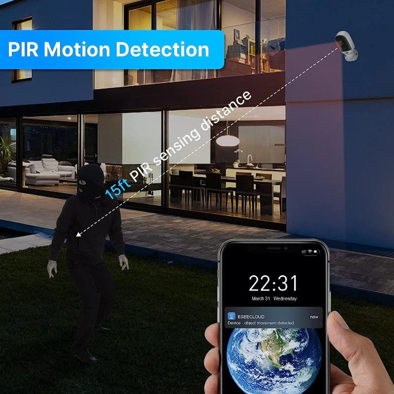 solar power wireless Security Camera System - Image 6