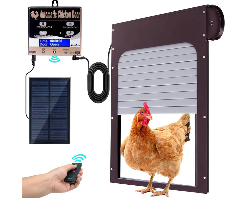 Solar-Powered Automatic Chicken Coop Door - Image 2