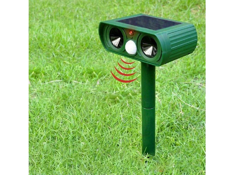 Solar Powered Insect Repeller Animal Repeller Ultrasonic - Image 2