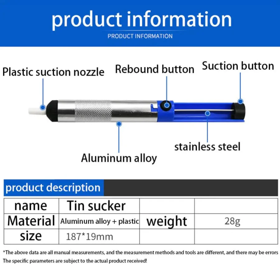 Solder Removal Tool With Tip - Image 4