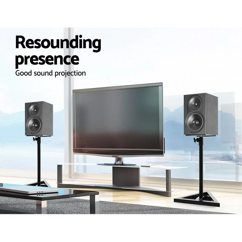Speaker Stand Adjustable Height Mount Studio Home - Image 7