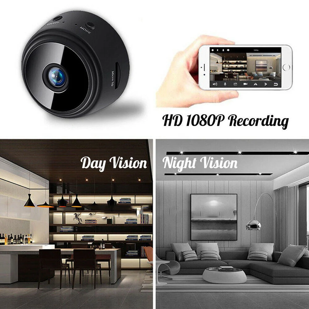 Spy Camera Wifi Security Camera 1080P - Image 6