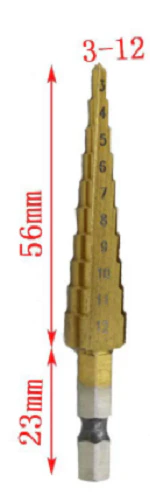 Stepped drill 3-12mm - Image 4
