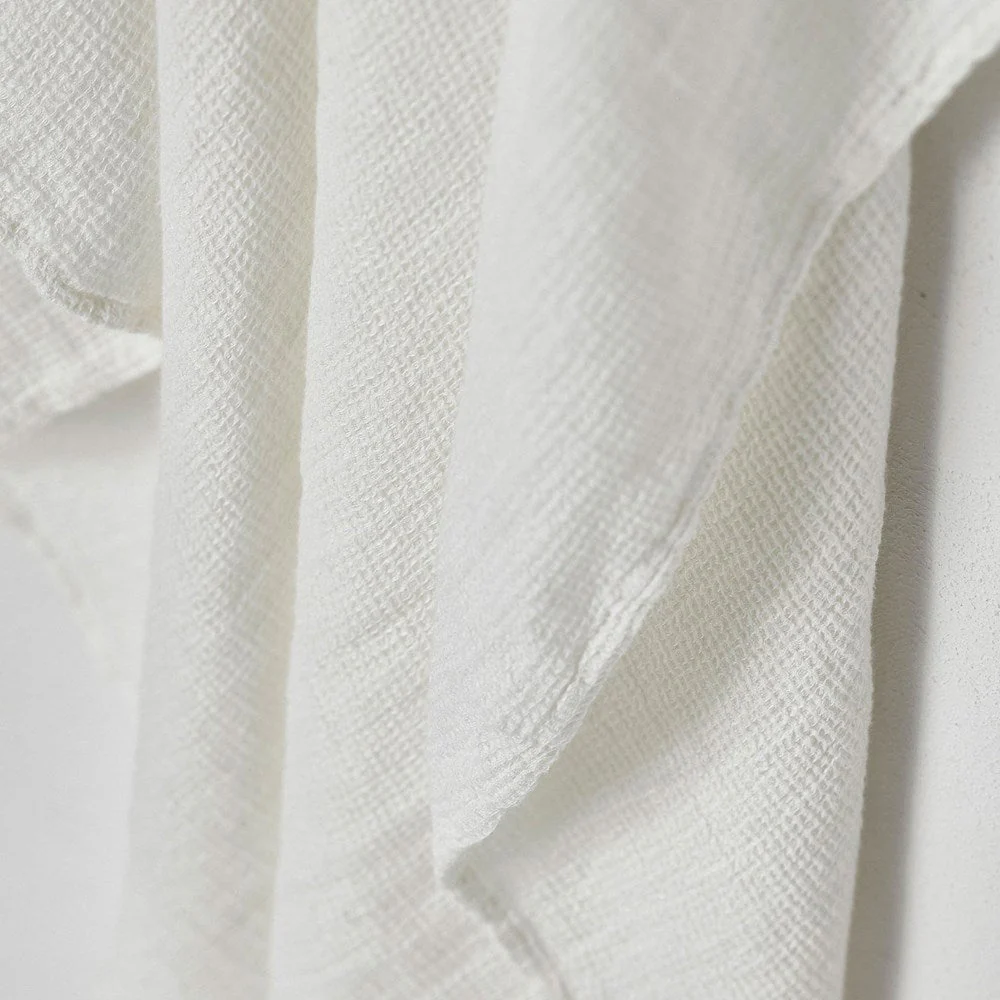 Stone Wash Linen Waffle Hand Towel - Image 2