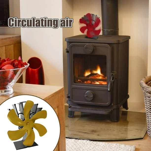 Stove Fan Fireplace Fan - Image 6