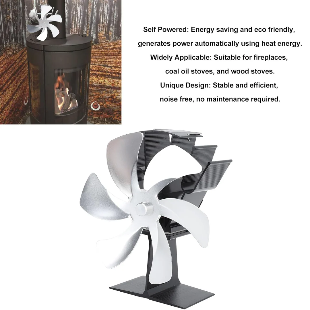 Stove Fan Fireplace Fan - Image 4