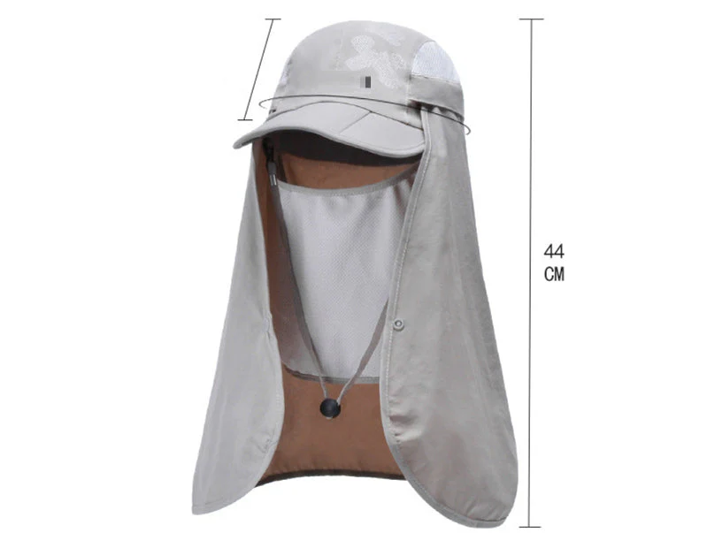 Sun HatS Wide Brim Bucket Outdoor Fishing Hiking Cap UV Protection - Image 3