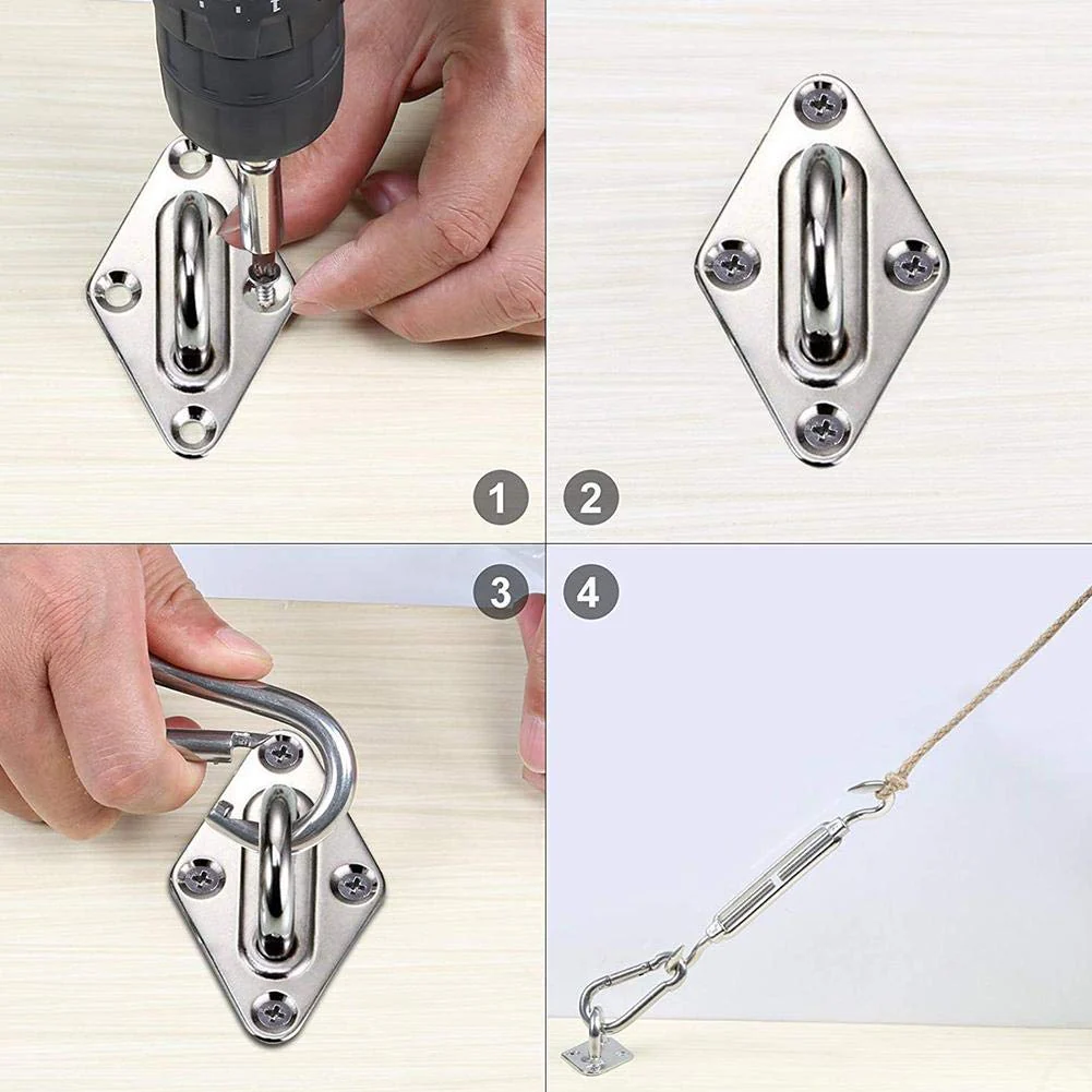 Sun Shade Sail Hardware 24 Pcs - Image 4