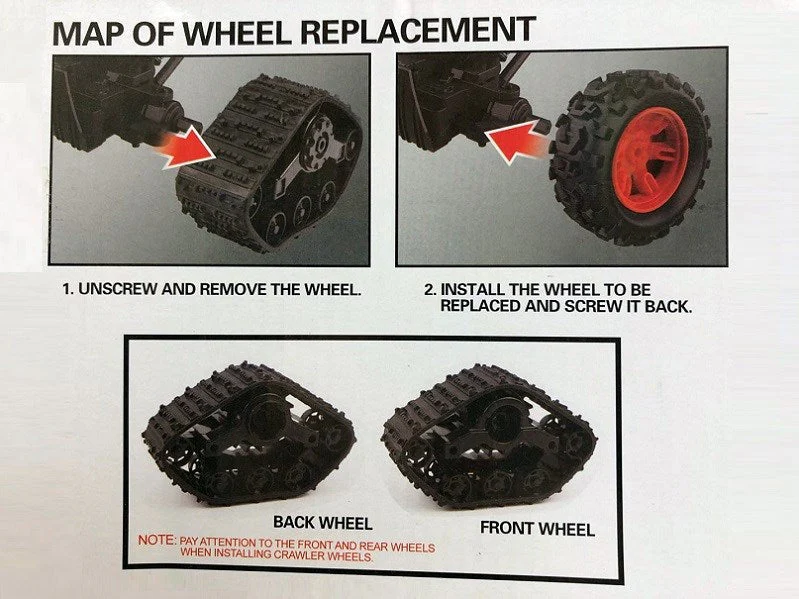 SURPASS High Speed Alloy RC Climbing Car CHANGE THE WHEELS - Image 7