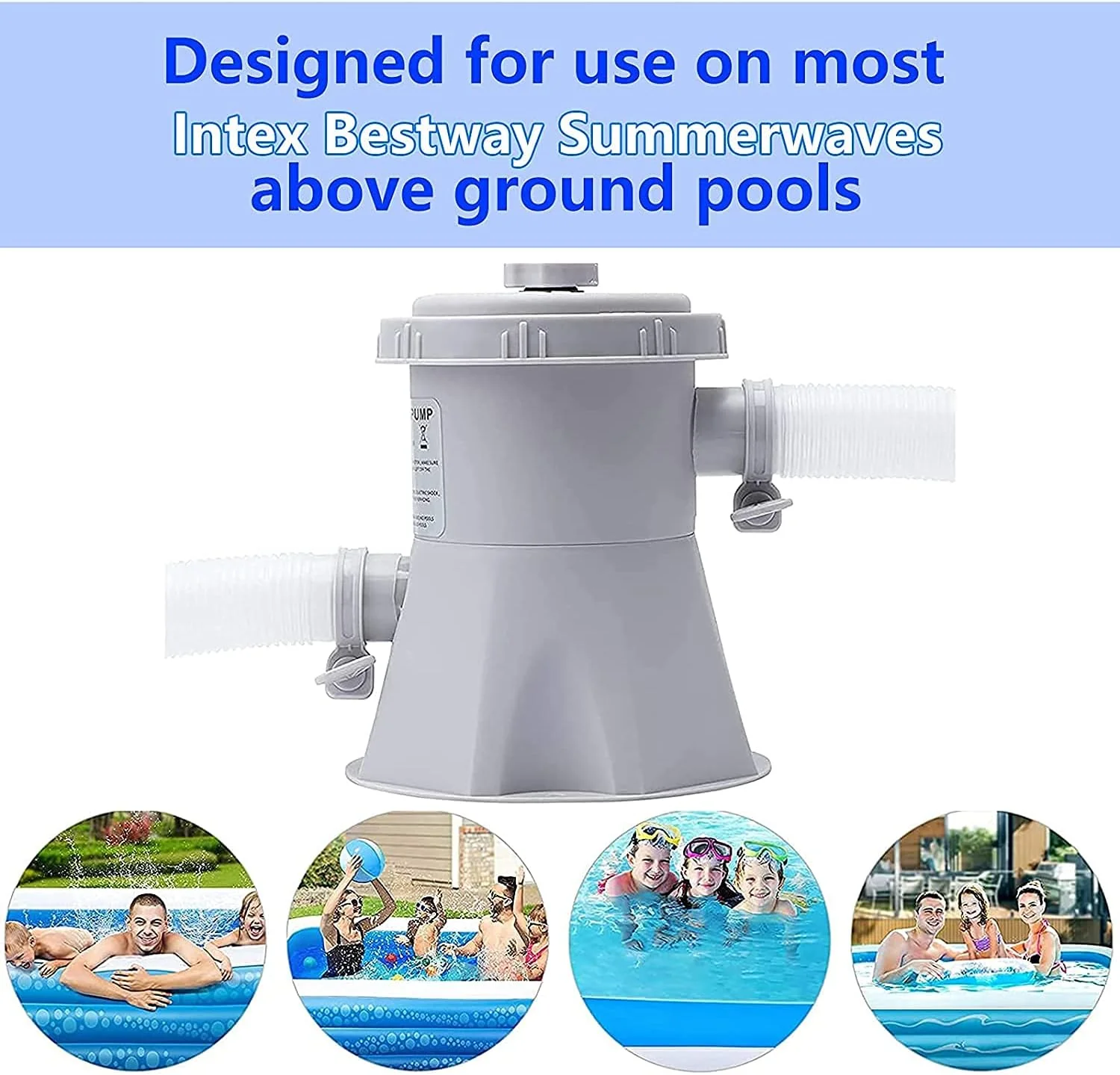 Swimming Pool Filter Pump 330 Gallon - Image 8