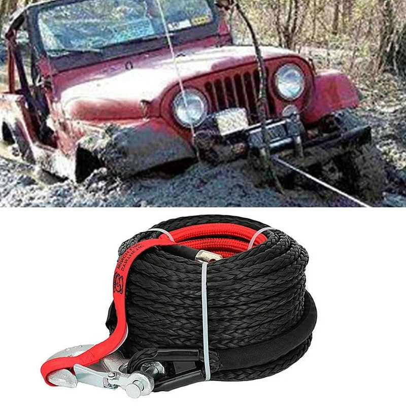 Synthetic Winch Rope Line 10MM x 30M - Image 2