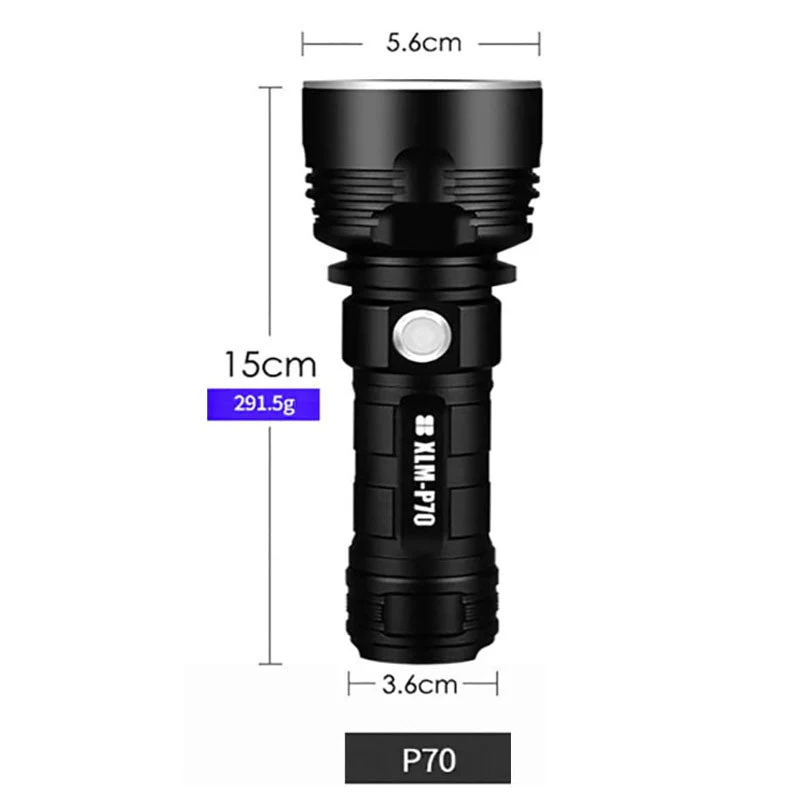 Tactical Flashlight LED Hunting Torch - Image 5