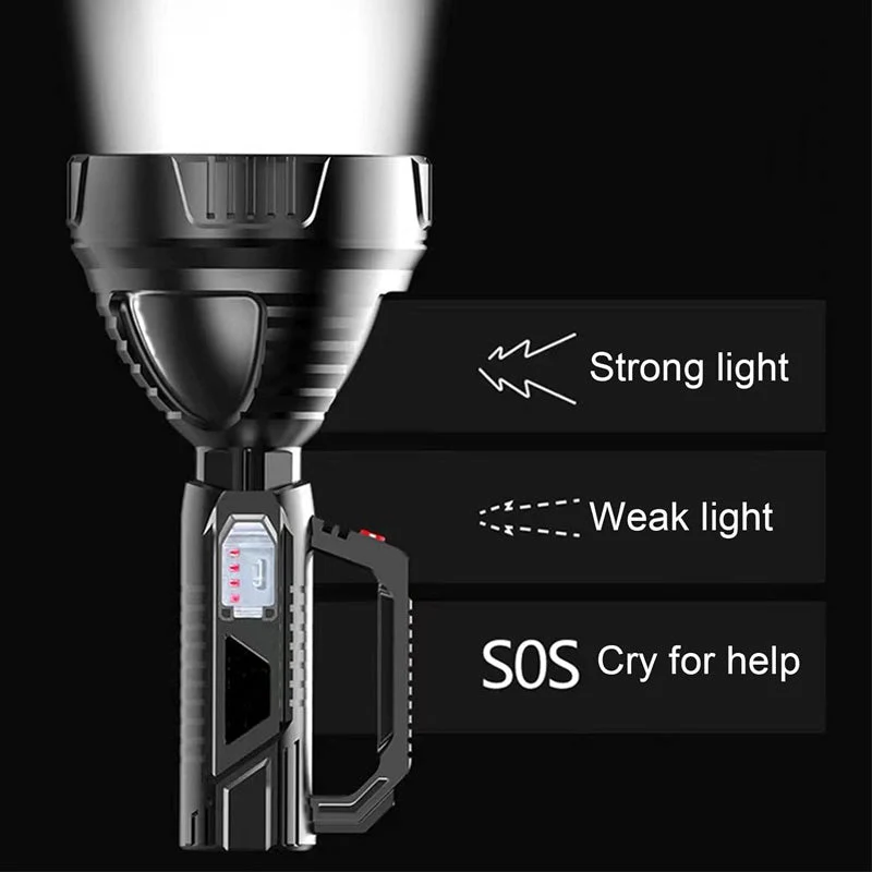Tactical Flashlight LED Hunting Torch - Image 4