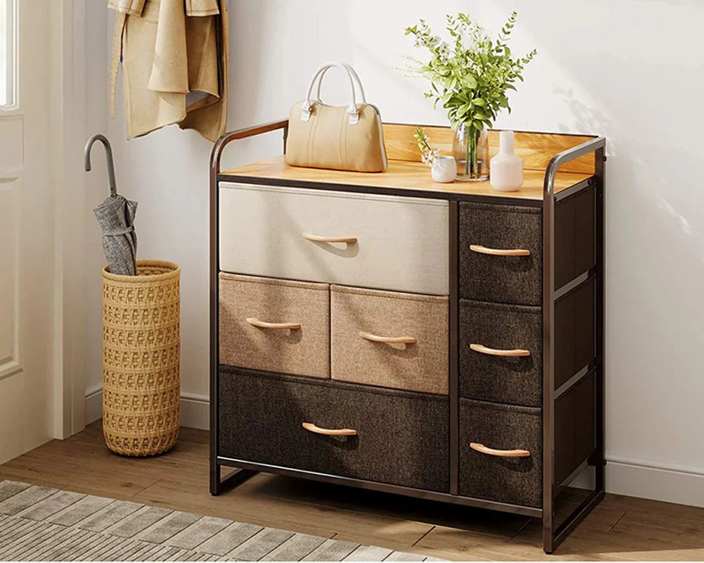 7 Drawer Tallboy Chest of Drawers - Image 4