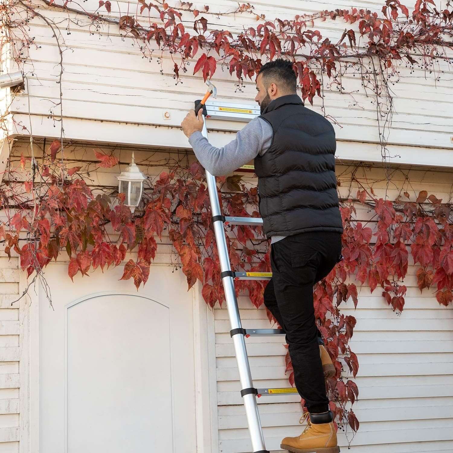 Telescopic Ladder 6.2m Aluminium Telescoping - Image 5