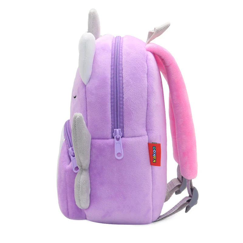 Toddler & Daycare Backpack-Purple Unicorn - Image 4