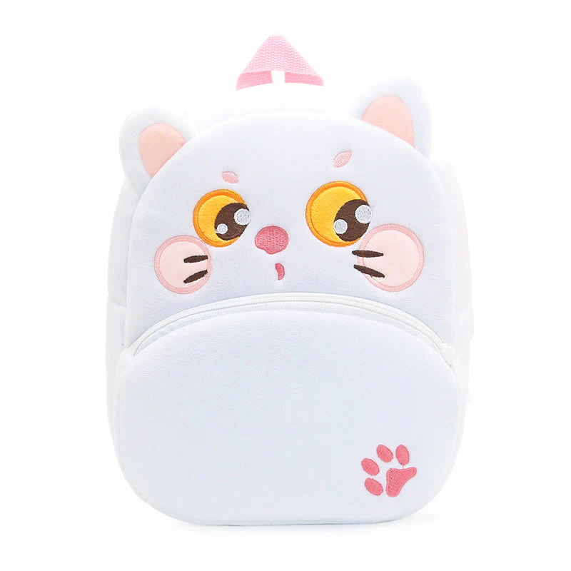 Toddler & Daycare Backpack-White Cat - Image 2