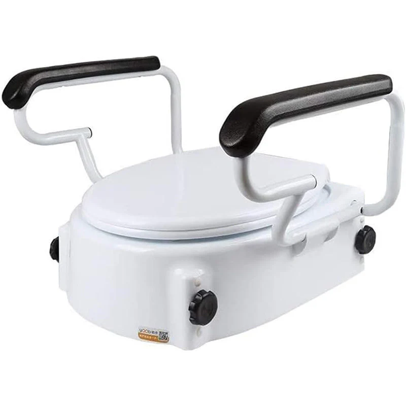 Toilet Safety Seat with Handle - Image 5