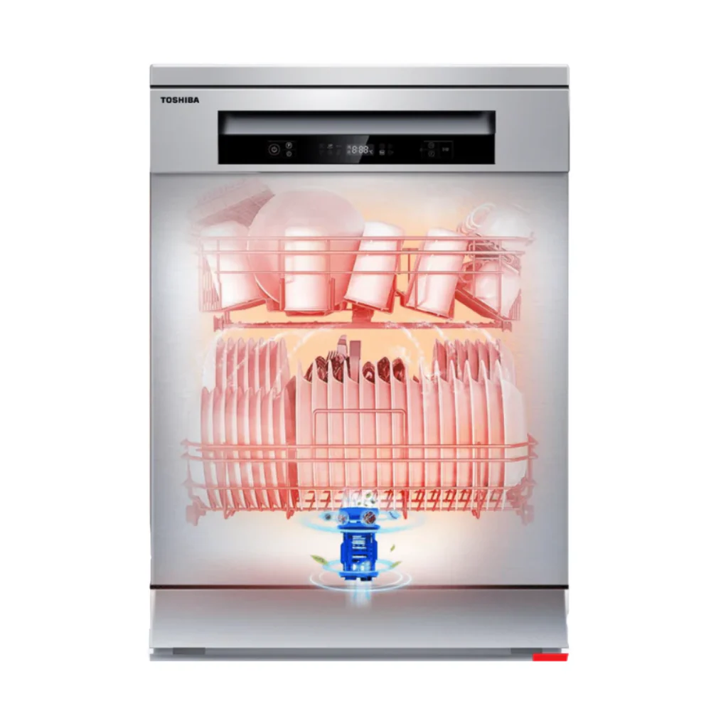 Toshiba 14 Place Settings Freestanding Dishwasher with 3-year Warranty - Image 6