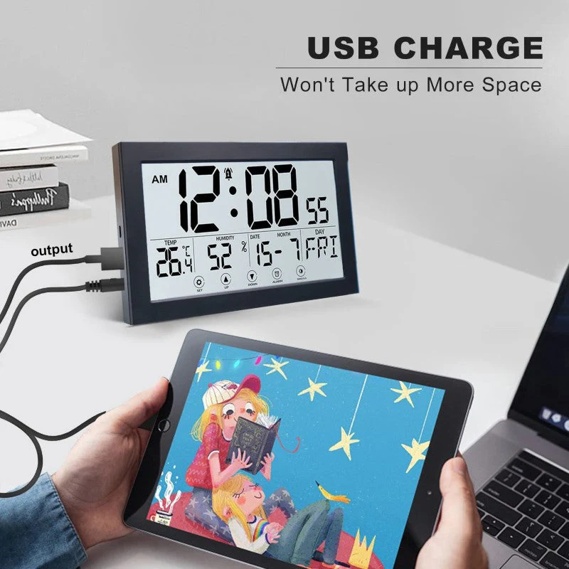 Touchable Digital Wall Clock - Image 5