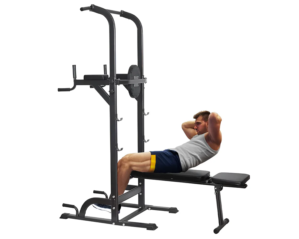 Power Tower Dip Station – Heavy Duty Multi-Function Strength Training Tower - Image 12