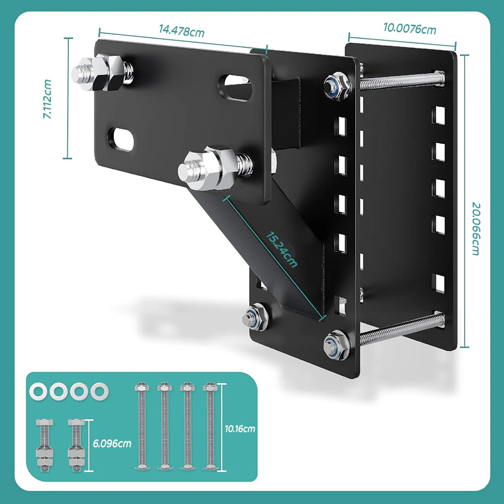 Trailer Wheel Bracket Spare Tire Carrier - Image 4