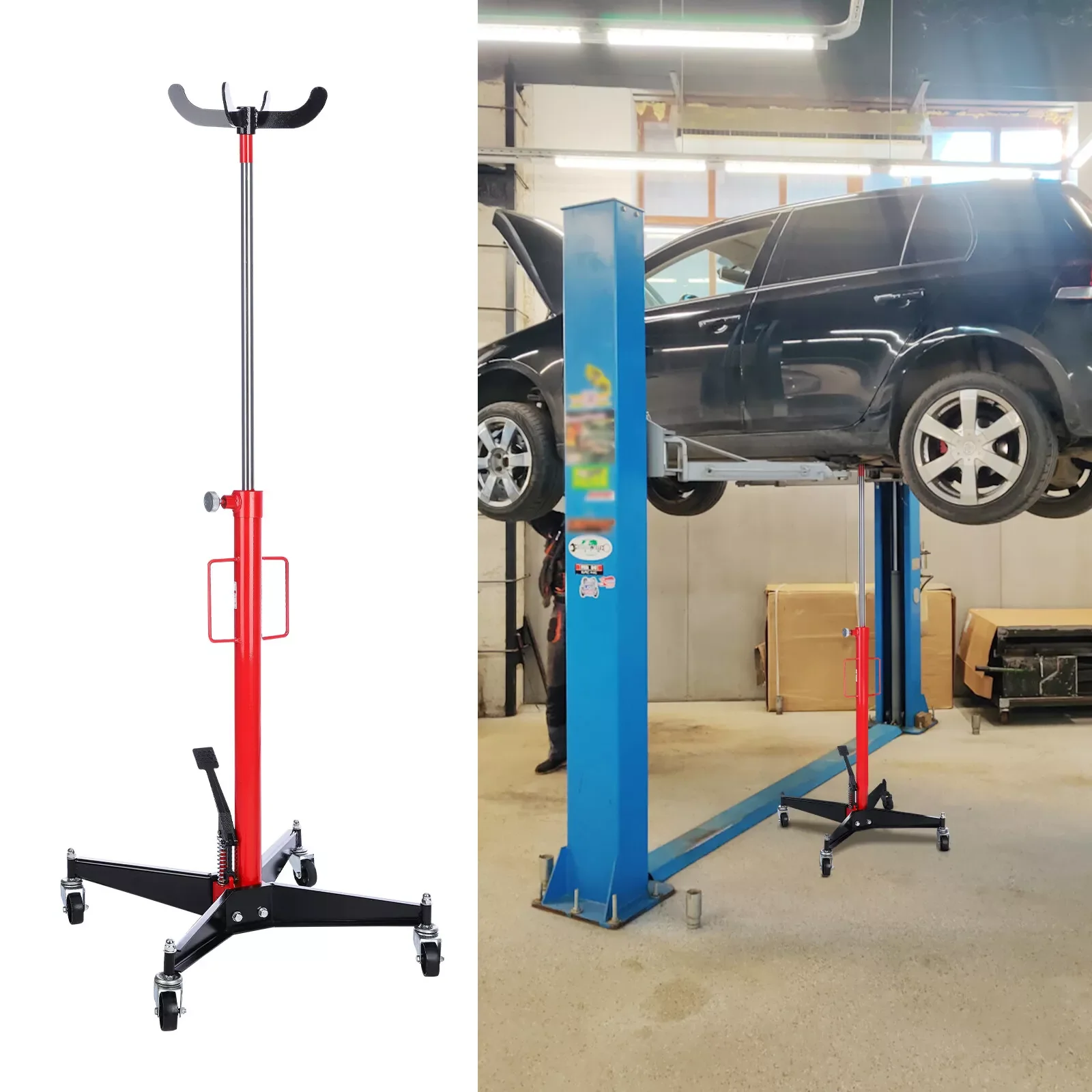 Transmission Jack Telescopic 1000lb Lifter - Image 9