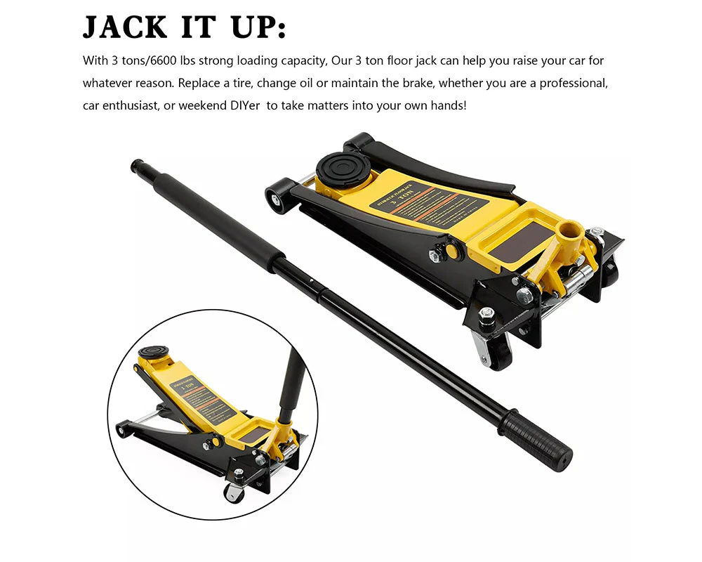 Trolley Floor Jack Profile Jack - Image 5