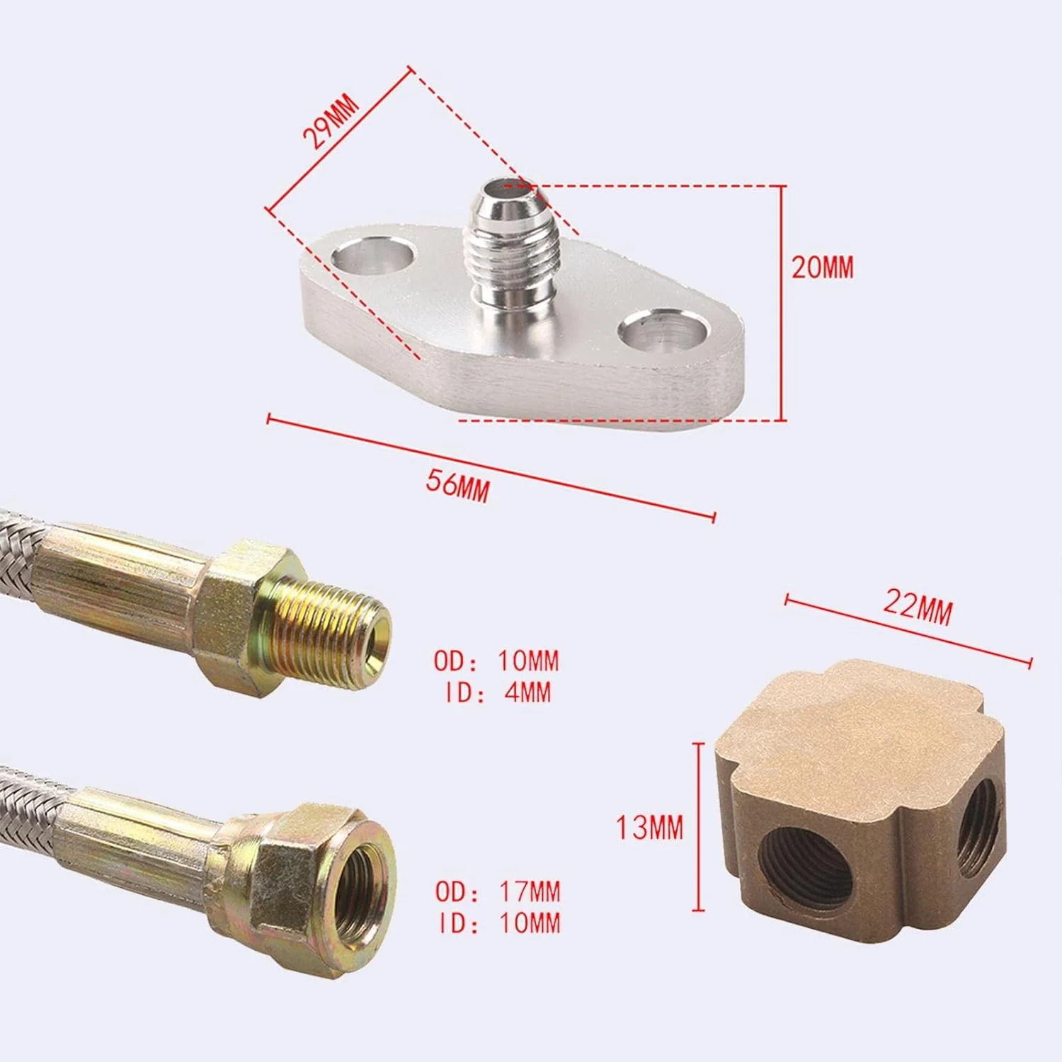 Turbo Oil Feed Line Kit - Image 7