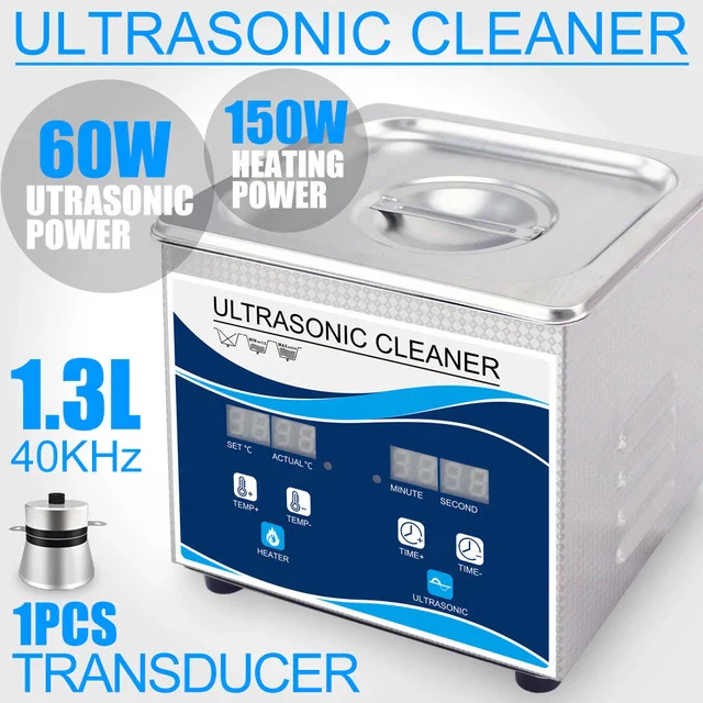 Ultrasonic Cleaner 1.3L Jewellery Cleaner - Image 3