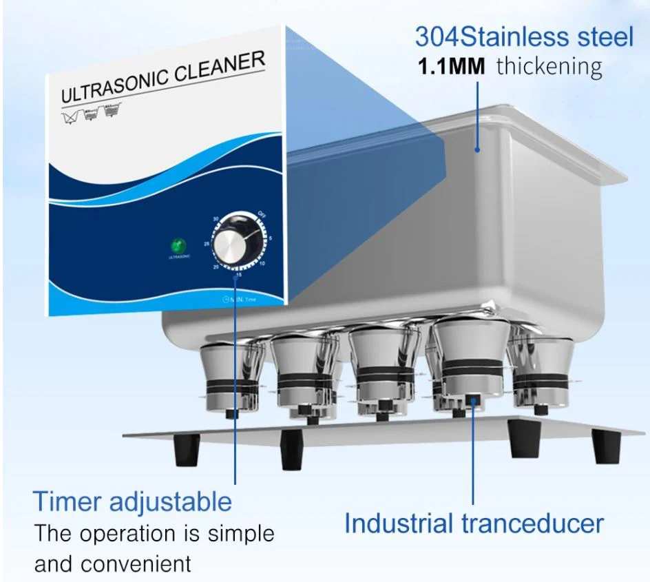Ultrasonic Cleaner 6.5L Heating Function - Image 2