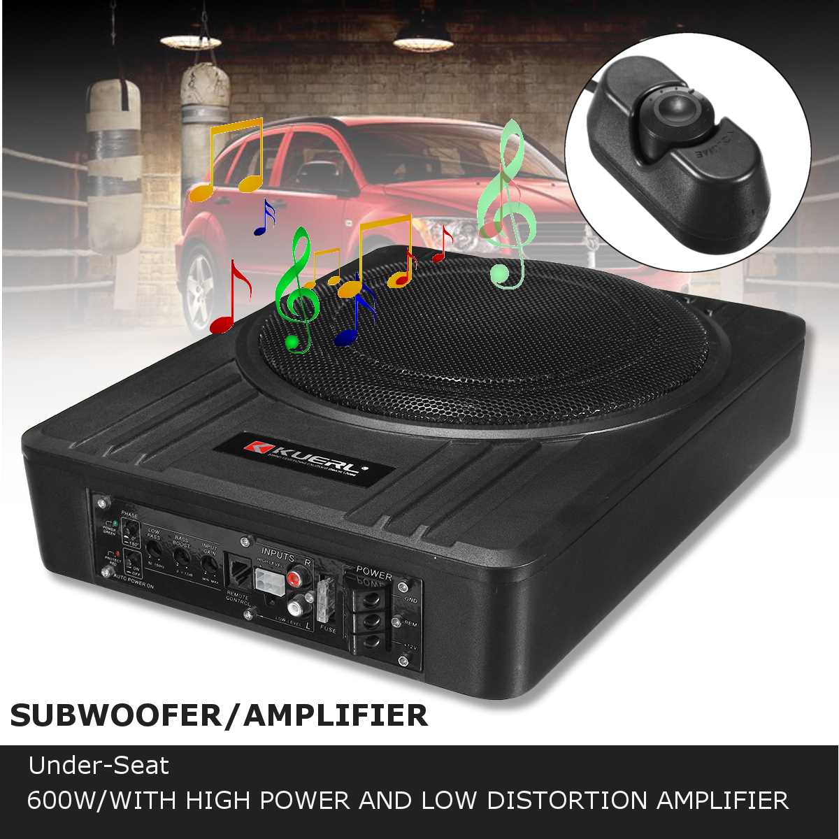 Under Seat Sub Car Subwoofer - Image 5