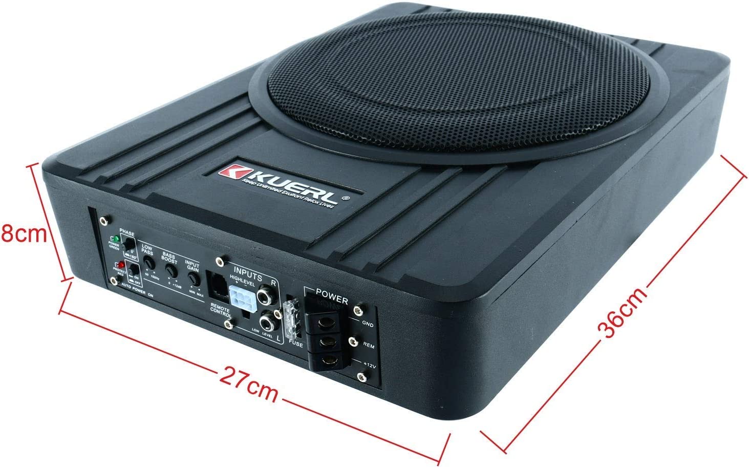 Under Seat Sub Car Subwoofer - Image 7