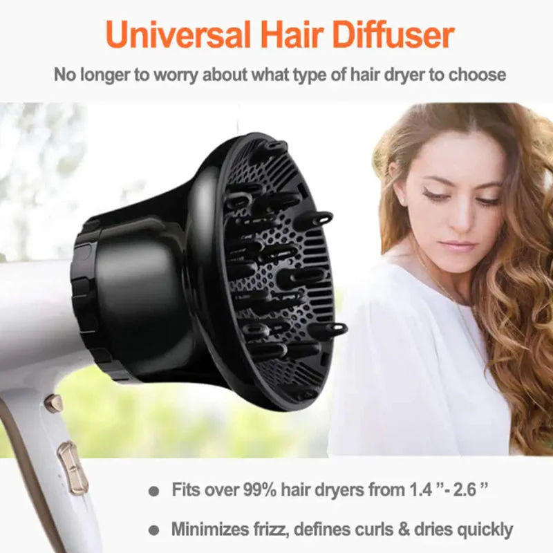 Universal Hair Diffuser Hair Dryer Diffuser Attachment for Curly and Wavy hair B - Image 4