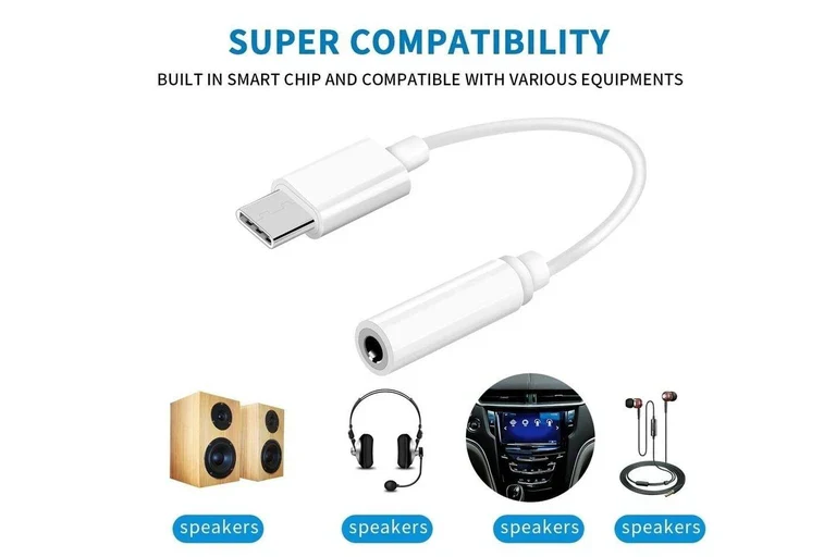 USB-C to Aux Adapter Headset Jack Adapter - Image 4