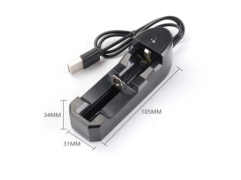 USB Charger for 18650 Rechargeable Battery - Image 3
